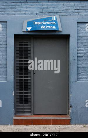 Avellaneda, Buenos Aires, Argentine. 1e. Mars 2013. Accès presse au Presidente Peron Stadium du Racing Club. Crédit : Fabideciria. Banque D'Images