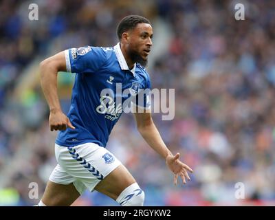 Goodison Park, Liverpool, Royaume-Uni. 12 août 2023. Premier League football, Everton contre Fulham ; Arnaut Danjuma d'Everton Credit : action plus Sports/Alamy Live News Banque D'Images