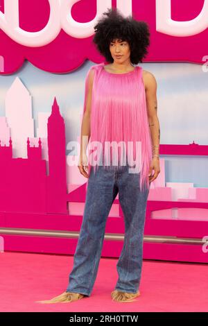 Célébrités assistent à la première européenne de Barbie à Leicester Square avec : mette où : Londres, Royaume-Uni quand : 12 Jul 2023 crédit : Phil Lewis/WENN Banque D'Images