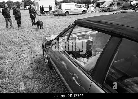 Carnhell Green Vintage Rally 12 août 2023 Banque D'Images