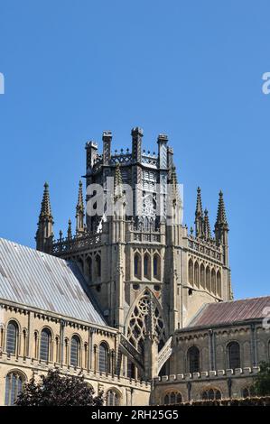 Cathédrale, Ely, Cambridgeshire, Angleterre, Royaume-Uni Banque D'Images