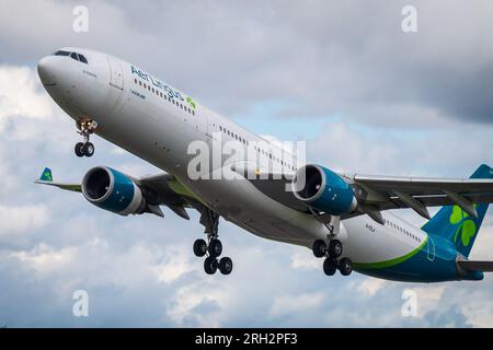 Aer Lingus Airbus A330-302. Banque D'Images