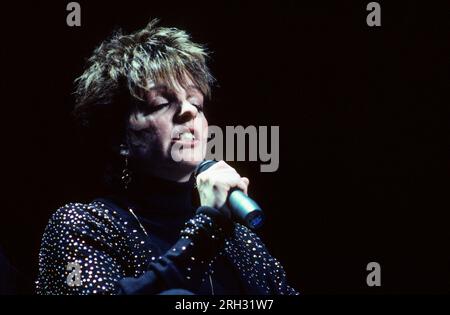 Liza Minnelli au London Palladium en 1986 Banque D'Images