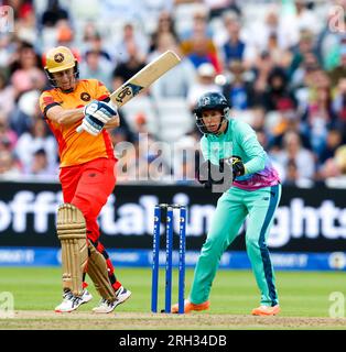 Edgbaston, Birmingham, Royaume-Uni. 13 août 2023. The Hundred Womens Cricket, Birmingham Phoenix versus Oval invincibles ; Sophie Devine de Birmingham Phoenix Credit : action plus Sports/Alamy Live News Banque D'Images