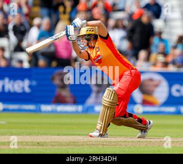 Edgbaston, Birmingham, Royaume-Uni. 13 août 2023. The Hundred Womens Cricket, Birmingham Phoenix versus Oval invincibles ; Sophie Devine de Birmingham Phoenix Credit : action plus Sports/Alamy Live News Banque D'Images