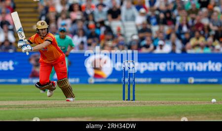 Edgbaston, Birmingham, Royaume-Uni. 13 août 2023. The Hundred Womens Cricket, Birmingham Phoenix versus Oval invincibles ; Sophie Devine de Birmingham Phoenix Credit : action plus Sports/Alamy Live News Banque D'Images