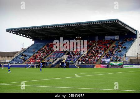 SWPL Montrose v Celtic football féminin Banque D'Images