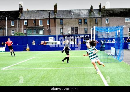 SWPL Montrose v Celtic football féminin Banque D'Images