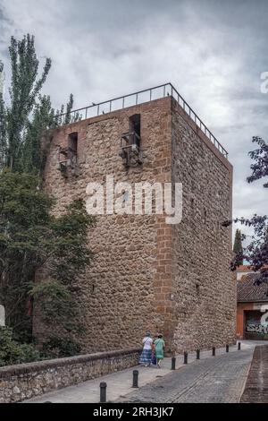 Torreon del Alamin dans la ville de Guadalajara, Castilla la Mancha, Espagne, Europe Banque D'Images