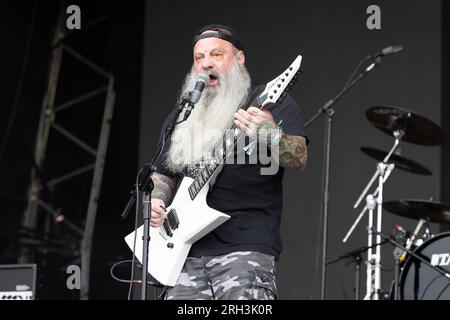 Crowbar perfom en direct au Bloodstock Open Air Festival 2023, Catton Park, Derbyshire, Royaume-Uni. Photo : John Lambeth/Alamy Banque D'Images