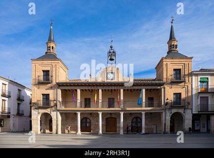 Europe, Espagne, Castille-et-Léon, Burgo de Osma, Hôtel de ville de Burgo de Osma (Ayuntamiento de El Burgo de Osma) Banque D'Images