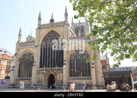 Hull Minster, anciennement Holy Trinity, a été déclaré Minster par l'archevêque de York, le Dr John Sentanu en mai 2017, dans le East Yorkshire, au Royaume-Uni Banque D'Images