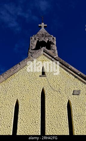 St. Anthony Church (Santo Antonio de Paquequer) détail à Teresopolis, Rio de Janeiro, Brésil Banque D'Images