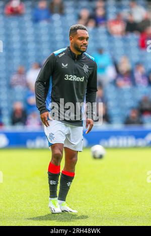 Danilo Pereira da Silva, attaquant, joue actuellement pour le Rangers FC. Image prise lors d'une séance de formation. Banque D'Images