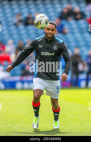 Danilo Pereira da Silva, attaquant, joue actuellement pour le Rangers FC. Image prise lors d'une séance de formation. Banque D'Images