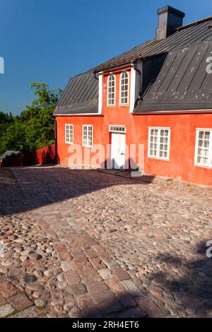 Maisons médiévales en bois à Porvoo en Finlande en Scandinavie en Europe Banque D'Images