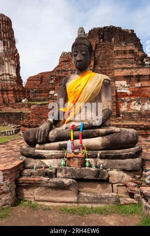 Ancienne ville historique d'Ayutthaya et site du patrimoine mondial de l'UNESCO en Thaïlande en Asie du Sud-est Banque D'Images