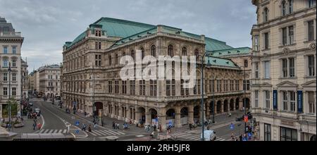 Die Staatsoper à Wien Banque D'Images