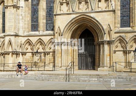The Minster, York, North Yorkshire, Angleterre Banque D'Images