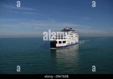 Ferry de l'île de Wight Banque D'Images