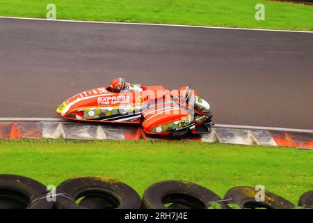 CADWELL PARK DE REPRISE DE VOITURE LATÉRALE 2023 Banque D'Images