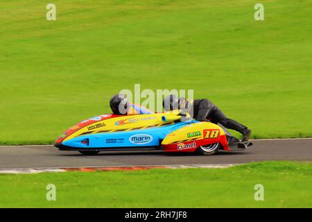 CADWELL PARK DE REPRISE DE VOITURE LATÉRALE 2023 Banque D'Images