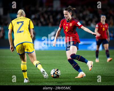 Auckland, Nouvelle-Zélande. 15 août 2023. COUPE DU MONDE FÉMININE ESPAGNE-SUÈDE l'espagnole Alba Redondo lors de la demi-finale de la coupe du monde féminine de la FIFA entre l'Espagne et la Suède à Eden Park à Auckland, Nouvelle-Zélande, le 15 août 2023. Crédit : CORDON PRESS/Alamy Live News crédit : CORDON PRESS/Alamy Live News Banque D'Images