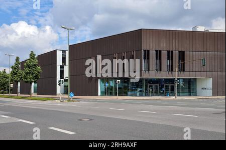 Bottrop, Rhénanie-du-Nord-Westphalie, Allemagne - HRW, Hochschule Ruhr West Campus Bottrop, Université d'État des sciences appliquées. Banque D'Images