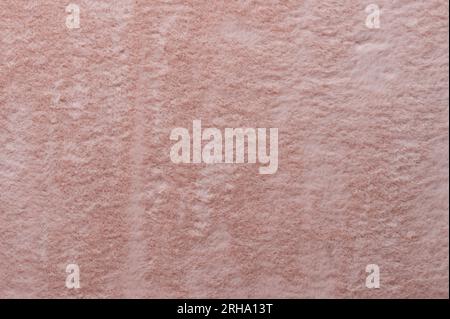 Macro d'arrière-plan de texture de couleur rose moelleuse vue rapprochée Banque D'Images
