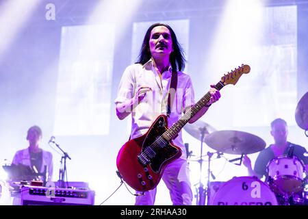 Turin Italie 11 juillet 2023 placebo au Stupinigi Sonic Park Turin © Roberto Finizio / Alamy Banque D'Images