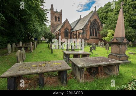 St Thomas 'C of E Church à Stockton Heath près de Warrington. Banque D'Images