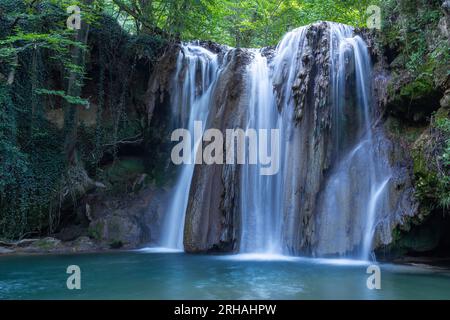 Cascade de Blederija Parc National Djerdap près du village de Reka dans l'est de la Serbie Banque D'Images