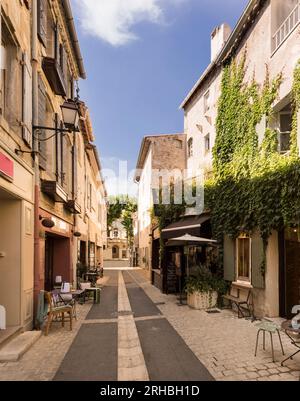 St Rémy de Provence, Buches du Rhône, France, 29,06,2018Rin centre historique de St Rémy de Provence. Banque D'Images