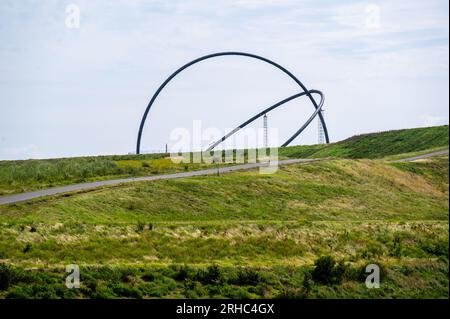 Observatoire de l'horizon à Herten, Rhénanie du Nord-Westphalie, Allemagne Banque D'Images