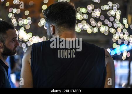 Luka Doncic (équipe nationale de Slovénie) Banque D'Images