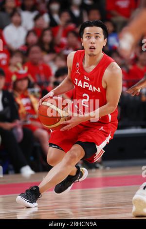 Tokyo, Japon. 15 août 2023. Yuki Togashi (JPN) Basketball : SoftBank Cup 2023 entre le Japon et l'Angola à l'Ariake Arena de Tokyo, Japon . Crédit : YUTAKA/AFLO SPORT/Alamy Live News Banque D'Images