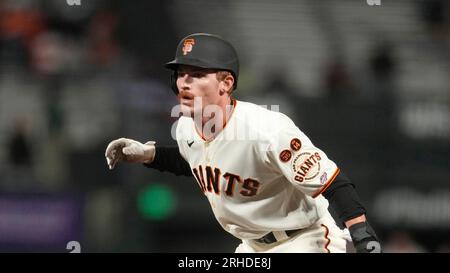 San Francisco Giants' Wilmer Flores during a baseball game against the  Tampa Bay Rays in San Francisco, Tuesday, Aug. 15, 2023. (AP Photo/Jeff  Chiu Stock Photo - Alamy