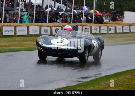 James Wood, Jaguar D-Type long Nose, le Mans 24 heures Centenaire, le Mans 100 ans, un hommage digne à l'une des courses les plus emblématiques du monde, le le Ma Banque D'Images