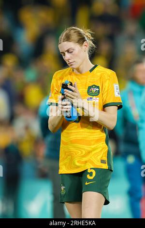 Sydney, Australie, 16 août 2023. Demi-finales Australie vs Angleterre FIFAWWC. Victor Modo Banque D'Images