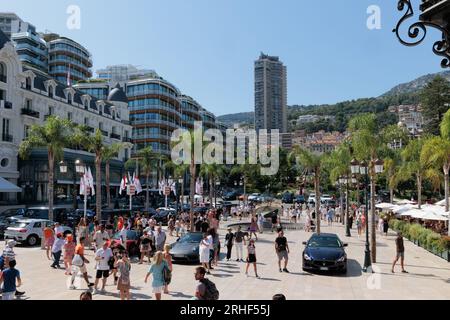 Place du Casino à Monte Carlo, Monaco Banque D'Images