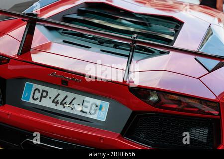 Lamborghini Aventador LP-705 supercar Banque D'Images