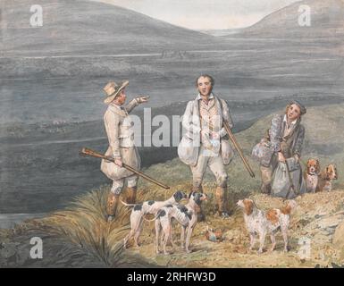 Grouse Shooting : The Right sort par Henry Thomas Alken Banque D'Images