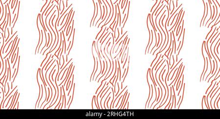 Motif sans couture moderne avec divers imprimés animaux. Texture de peau animale, rayures. Conception d'emballage, papier peint, tissu ou affiche. Illustration vectorielle à plat. Illustration de Vecteur