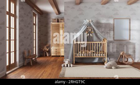 Chambre Bébé Avec Cadre Maquette