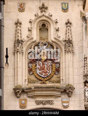 L'ancien péage sur la Jan van Eyckplein Banque D'Images