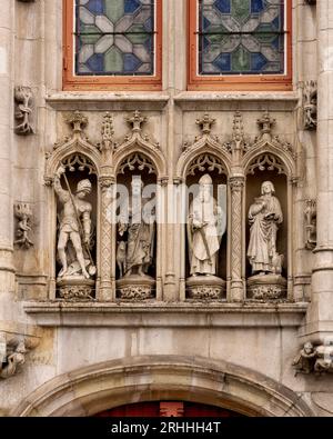 L'ancien péage sur la Jan van Eyckplein Banque D'Images