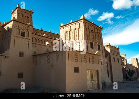 Afrique du Nord. Maroc. Skoura. 19e siècle, construit pour m'hamed Ben Brahim Nasiri. Province de Ouarzazate Banque D'Images