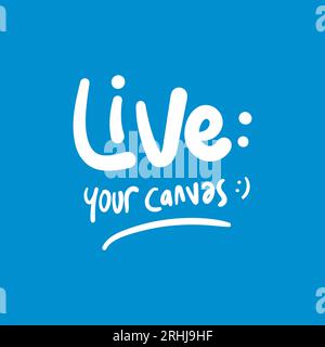 doodle de texte de citation sur la vie pour célébrer l'événement de sensibilisation comme la journée de prévention du suicide, ou la santé mentale, vecteur Illustration de Vecteur