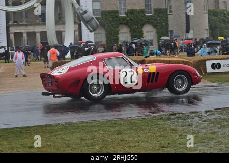 Holly Mason-Franchitti, Ferrari 250 GTO, 30 ans du Festival de la vitesse, une sélection de quelques-unes des meilleures voitures et motos qui ont pris au salut Banque D'Images