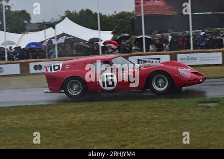 Alex Ames, Ferrari 250 GT SWB, Breadvan, Goodwood 75, Return to Racing, une petite mais indicative sélection de quelques-unes des meilleures voitures de course et de course Banque D'Images